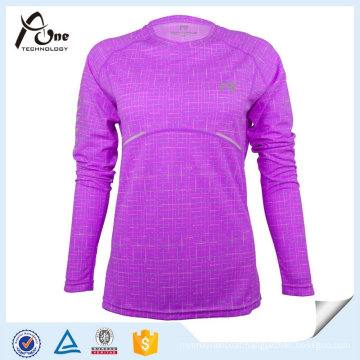 Long Sleeve T Shirts Women Tops Wholesale Gym Wear